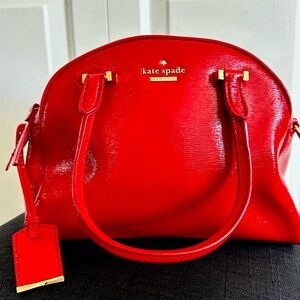 Kate Spade ♠️ Red Patent Purse
